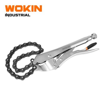 Wokin Industrial Grade 18 Inch Chain Clamp Locking Pliers 108710